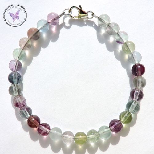 Classical Fluorite Healing Bracelet